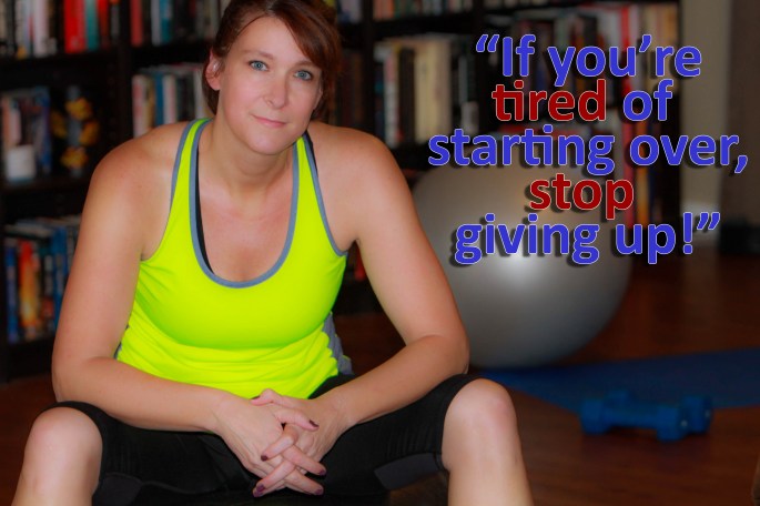 Susan with inspirational text