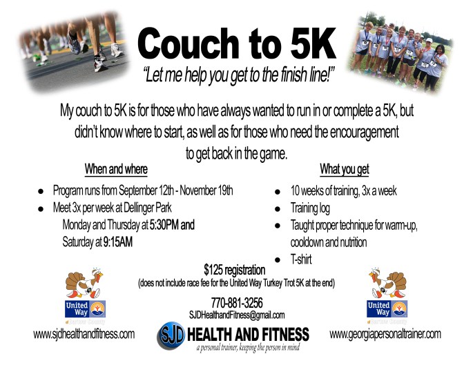 2nd Couch to 5K flier