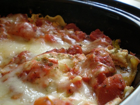 slow-cooker-vegetarian-lasagna